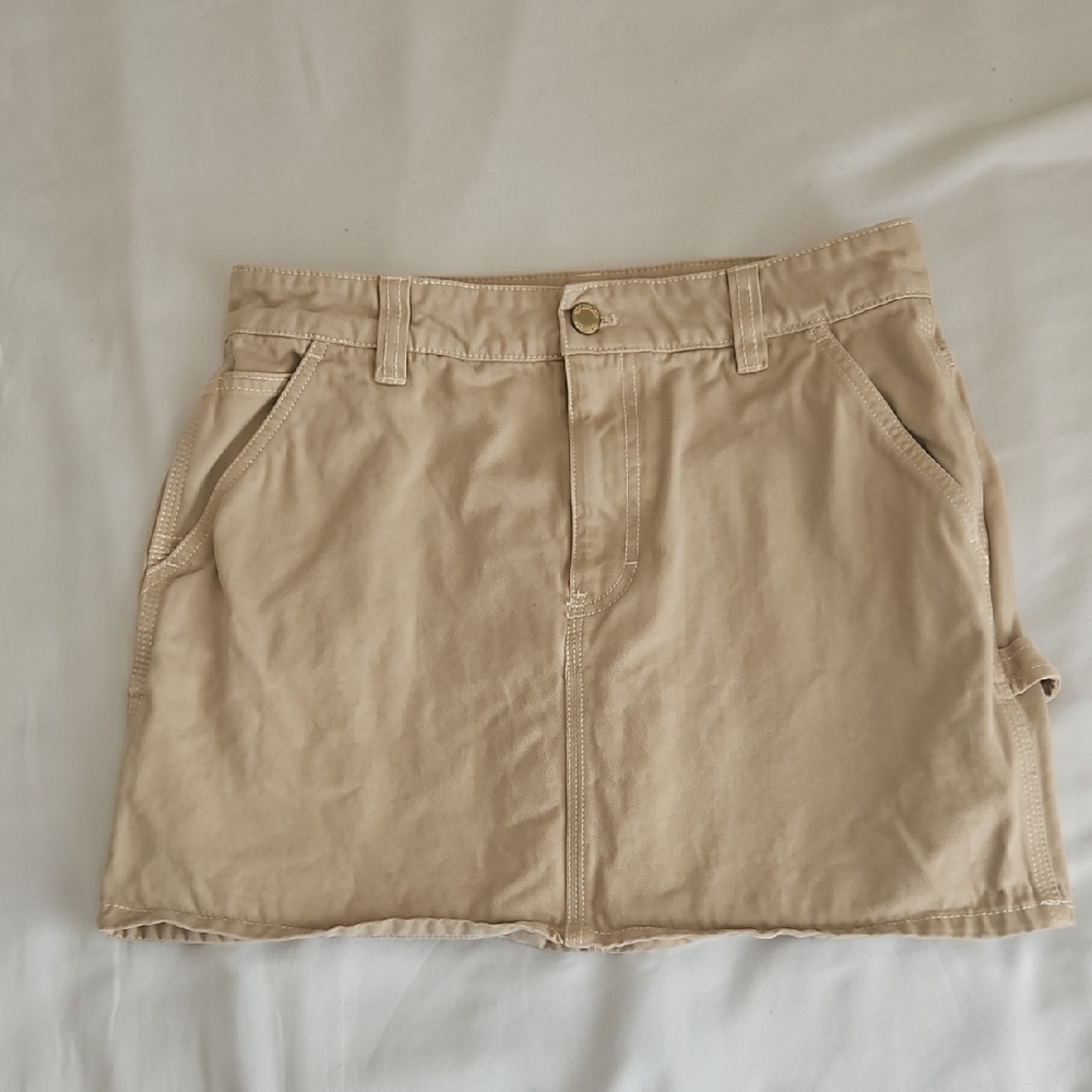 TNA Tan Brown Mini Skirt Size 4